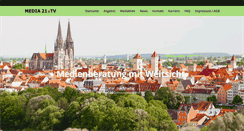 Desktop Screenshot of media21.tv