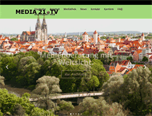 Tablet Screenshot of media21.tv
